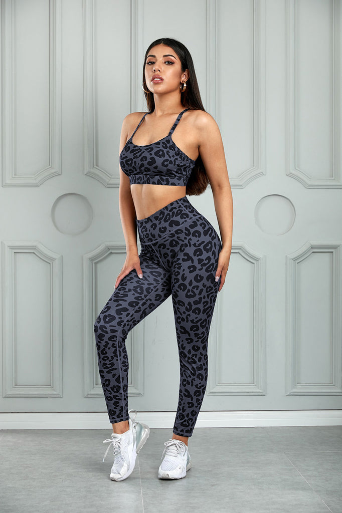 Legging léopard sport cheap