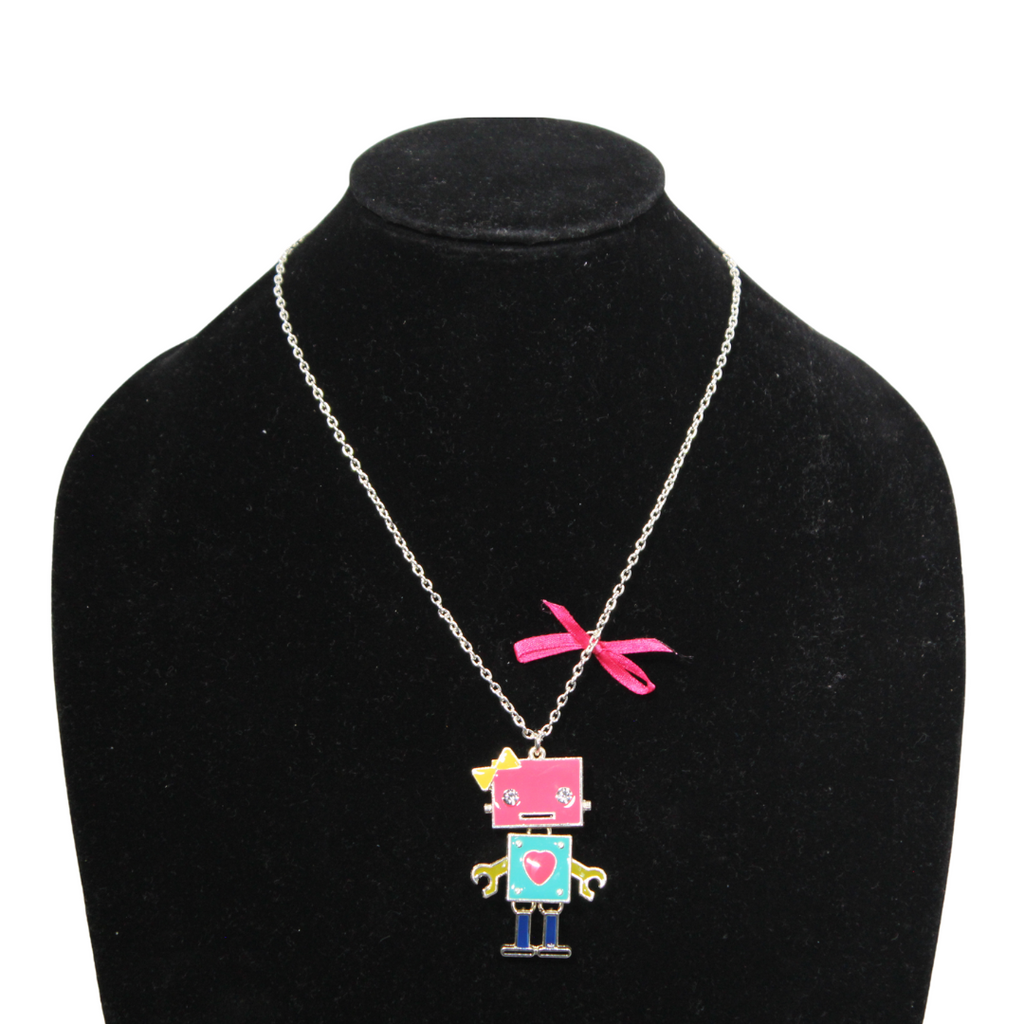 Cute Lil Robotic Necklace for Girls