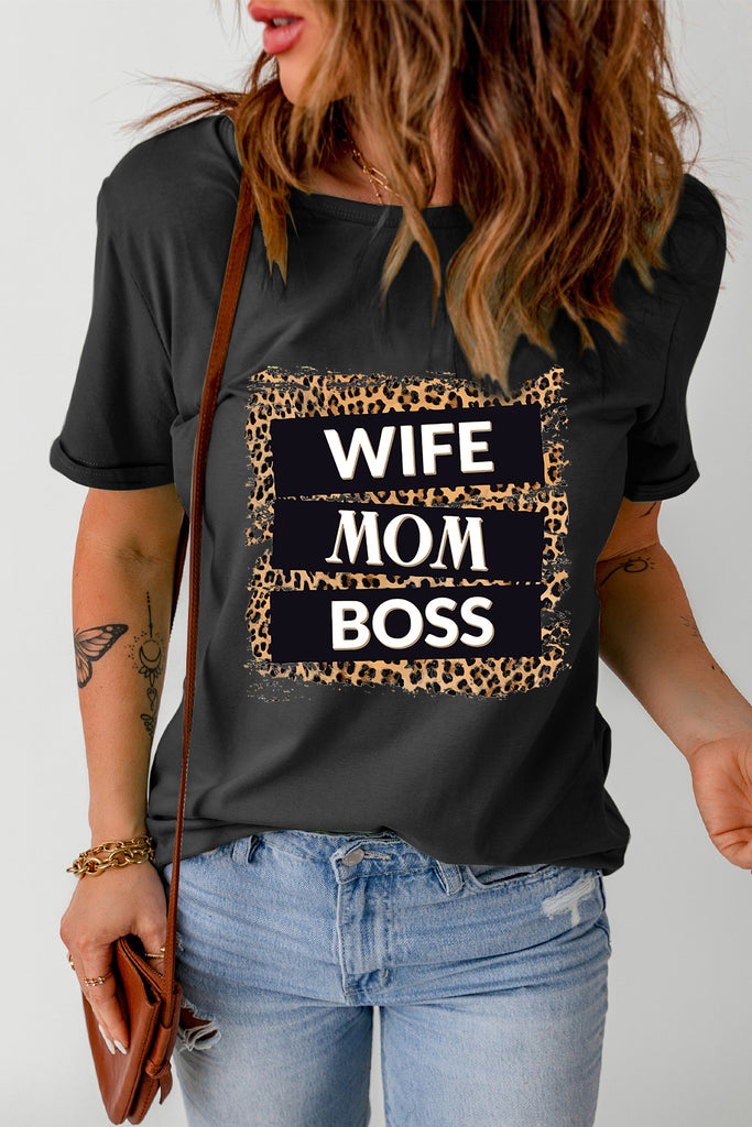 Wife mom sales boss shirt